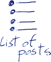 list of posts